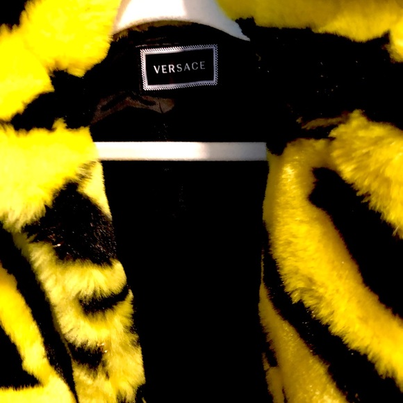 Versace Baby Zebra faux fur jacket - Picture 2 of 3